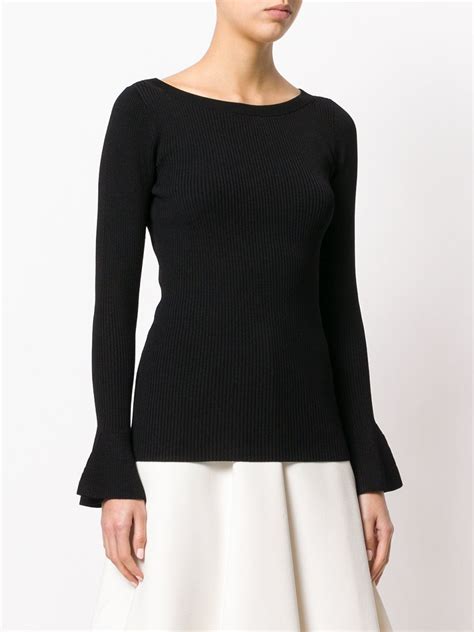 michael michael kors buchanan flare sleeve knit top womens|Michael Kors women's clothing.